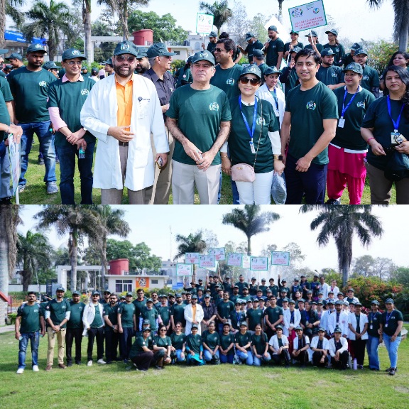 श्री महंत इन्दिरेश अस्पताल में विश्व किडनी दिवस पर, किडनी बचाने का लिया संकल्प।