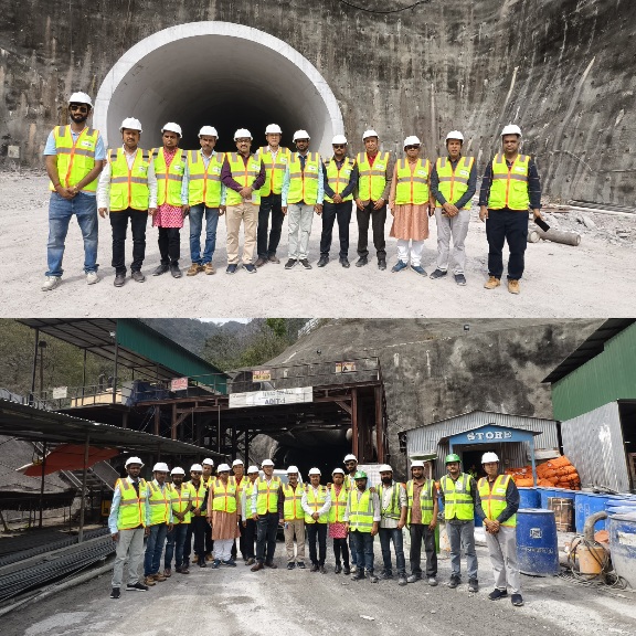 ऋषिकेश में आरवीएनएल परियोजना स्थल देखने पहुँचा ओडिशा का मीडिया प्रतिनिधिमंडल।