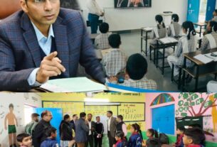 डीएम सविन बंसल की विशेष पहल से, जिले के सरकारी स्कूलों को मिली डिजिटल रफ्तार, 168 विद्यालयों में पंहुचे स्मार्ट टीवी इंस्टालेशन कार्य प्रारंभ।