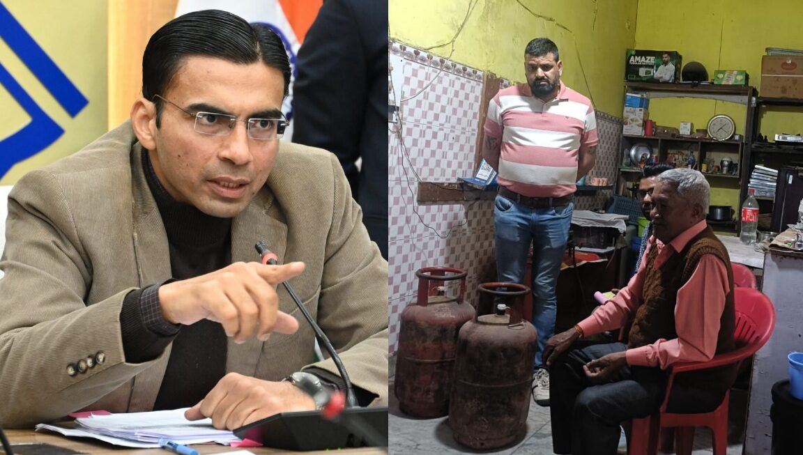 डीएम सविन बंसल की क्यूआरटी सक्रिय, तहसील सदर व विकासनगर में 32 सिलेंडर जब्त।