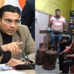 डीएम सविन बंसल की क्यूआरटी सक्रिय, तहसील सदर व विकासनगर में 32 सिलेंडर जब्त।