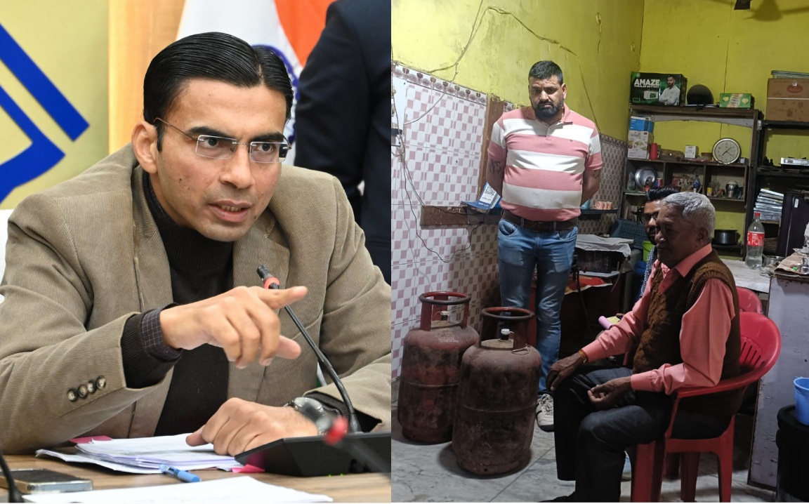 डीएम सविन बंसल की क्यूआरटी सक्रिय, तहसील सदर व विकासनगर में 32 सिलेंडर जब्त।