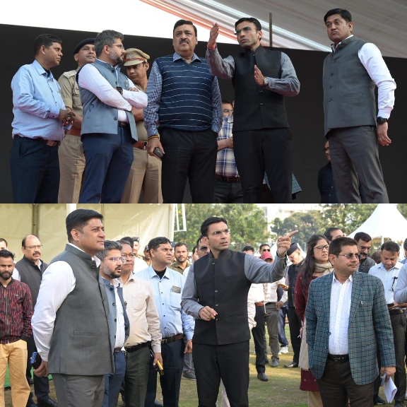 चार साल बेमिसालः परेड ग्राउंड में कल होगा मुख्य समारोह, मुख्यमंत्री जनता को करेंगे संबोधित, आयुक्त, डीएम व एसएसपी ने परखी व्यवस्थाएं दिए सख्त निर्देश।