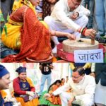 चार साल बेमिसालः परेड ग्राउंड में मुख्यमंत्री धामी ने विभागीय स्टॉलों का किया अवलोकन।