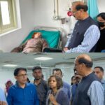 स्वास्थ्य एवं चिकित्सा शिक्षा मंत्री सुबोध उनियाल ने किया, दून अस्पताल का निरीक्षण व्यवस्थाओं की ली जानकारी।