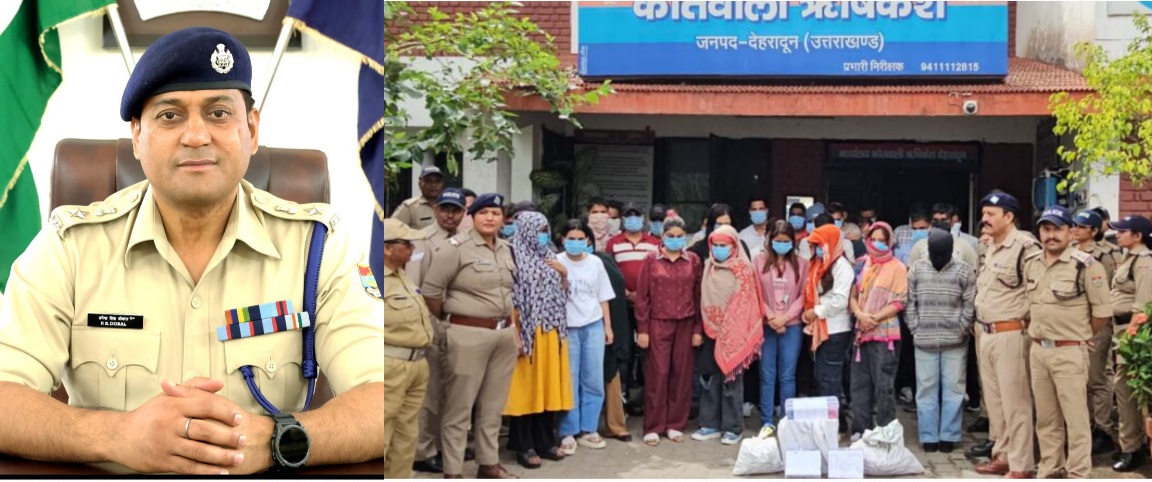 ऋषिकेश आईडीपीएल में जुआरी गिरफ्तार, चौकी प्रभारी समेत पूरा स्टाफ निलंबित।