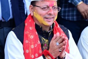 मुख्यमंत्री ने दी प्रदेशवासियों को होली की शुभकामना।