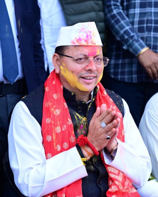 मुख्यमंत्री ने दी प्रदेशवासियों को होली की शुभकामना।