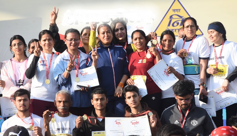 मैराथन केवल दौड़ नहीं, स्वस्थ समाज का संकल्प, रेखा आर्या।