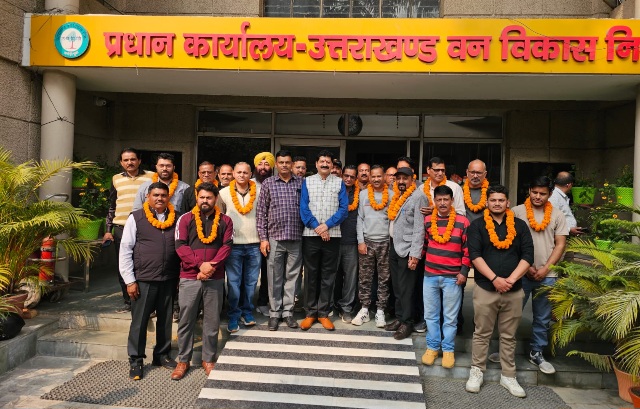 वन विकास निगम कर्मचारी संगठन के चुनाव सम्पन्न, प्रेम सिंह चौहान बने प्रांतीय अध्यक्ष।