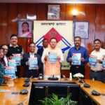 मुख्यमंत्री धामी ने सचिवालय बैडमिंटन क्लब द्वारा, प्रकाशित स्मारिका “प्रयास बेहतर कल के लिए” का किया विमोचन।