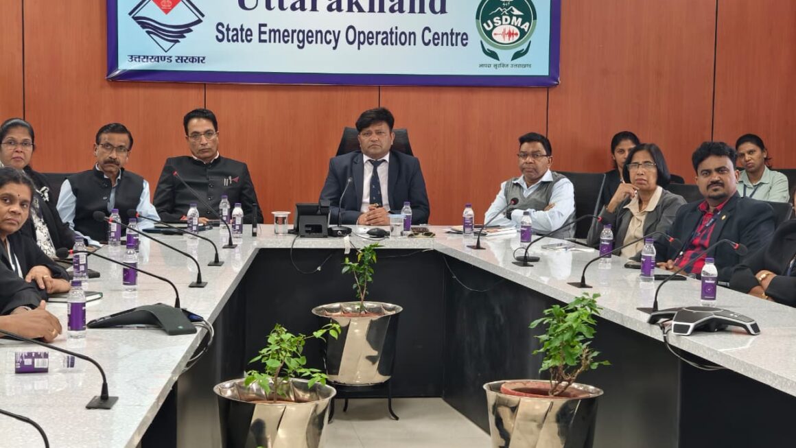 नेशनल सेंटर फॉर गुड गवर्नेंस के तत्वावधान में, श्रीलंका के 40 सिविल सेवा अधिकारी पहुंचे एसईओसी।