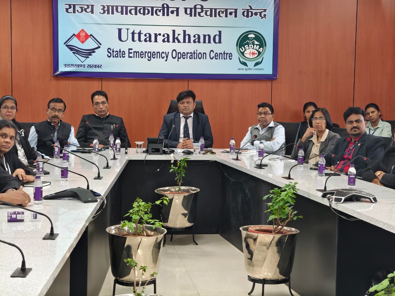 नेशनल सेंटर फॉर गुड गवर्नेंस के तत्वावधान में, श्रीलंका के 40 सिविल सेवा अधिकारी पहुंचे एसईओसी।