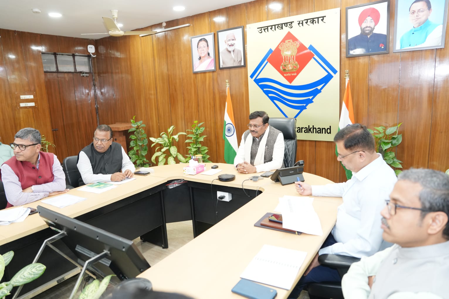 मुख्य सचिव की अध्यक्षता में आयोजित हुई, राज्य ब्रॉडबैंड समिति की बैठक।