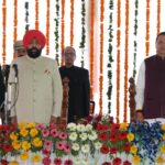 धामी कैबिनेट का विस्तार, पांच नये चेहरे शामिल, खजान दास, राम सिंह, प्रदीप बत्रा, मदन कौशिक व भरत चौधरी ने ली शपथ।