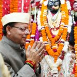 चैत्र नवरात्र के पावन अवसर पर, मुख्यमंत्री पुष्कर सिंह धामी ने माँ कालिका मंदिर में की पूजा-अर्चना। 