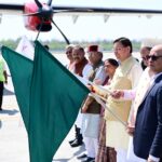 मुख्यमंत्री ने किया देहरादून, पिथौरागढ़ विमान सेवा का शुभारंभ।