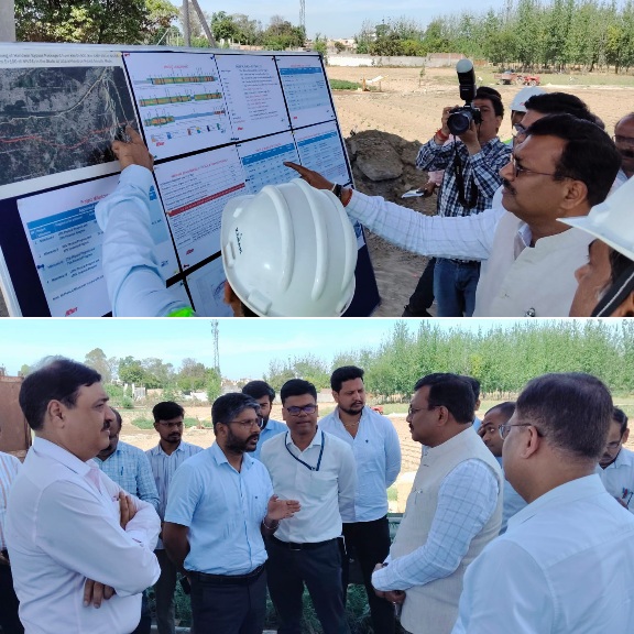 मुख्य सचिव ने कुम्भ मेला की तैयारियों का किया स्थलीय निरीक्षण, सभी कार्यों को तय समय में पूर्ण करने के निर्देश।