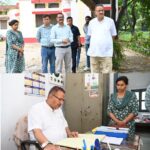 सितारगंज राजकीय उद्यान में, कृषि मंत्री गणेश जोशी ने किया औचक निरीक्षण, व्यवस्थाओं की ली जानकारी।