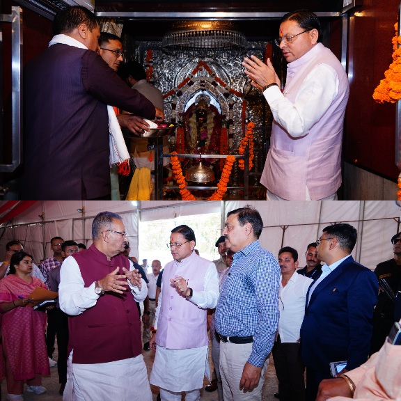 सीएम धामी ने पीएम मोदी के, 14 अप्रैल को प्रस्तावित कार्यक्रम को लेकर, जसवंत ग्राउंड व मां डाट काली मंदिर तक सड़क मार्ग का किया स्थलीय निरीक्षण।