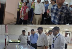 मुख्य सचिव ने निर्माणाधीन एम्स सैटेलाइट सेंटर, किच्छा का किया स्थलीय निरीक्षण।