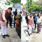 जन शिकायत की पड़ताल करने मौके पर पहुंचे सीएम धामी, वीडियो कॉल के जरिए अधिकारियों को दिखाई हकीकत।  