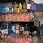 डीएम सविन बंसल के निर्देश पर अवैध गैस कारोबार पर बड़ी कार्रवाई,  327 सिलेंडरों से लदा वाहन कब्जे में मुकदमा दर्ज।