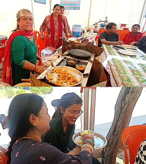 डीएम सविन बंसल की निगरानी में, ऋषिकेश यात्रा ट्रांजिट कैंप में पहाड़ी स्वाद का संगम, यात्रियों को मिल रहा खास अनुभव।