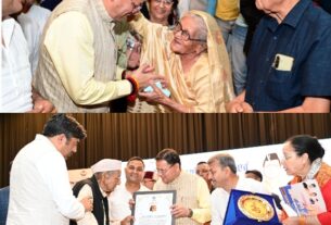 मुख्यमंत्री ने वरिष्ठ नागरिक सम्मान व, खेल समारोह में प्रतिभाग कर बुजुर्गों को बताया समाज और राष्ट्र की अमूल्य धरोहर।