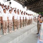 मुख्यमंत्री पुष्कर धामी ने पुलिस लाइन में, प्रशिक्षण ले रहे पुलिस कांस्टेबलों को किया संबोधित।