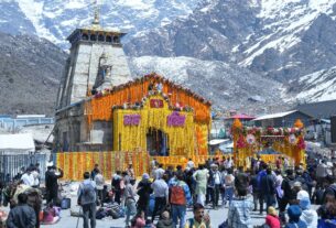 श्री केदारनाथ धाम में उमड़ रहा आस्था का सैलाब, मात्र चार दिनों में 124782 श्रद्धालुओं ने किए बाबा के दिव्य दर्शन।