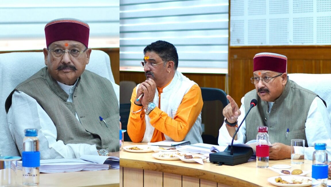 मंत्री सतपाल महाराज ने चौबट्टाखाल विधानसभा क्षेत्र के, विकास कार्यों की समीक्षा की, जनसमस्याओं के त्वरित समाधान व समयबद्ध कार्य पूर्ण करने के दिए निर्देश।