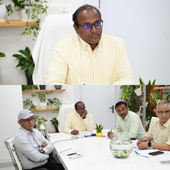 मुख्य निर्वाचन अधिकारी ने ली, SIR की तैयारियों के सम्बंध में समीक्षा बैठक।