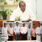 मुख्य निर्वाचन अधिकारी ने SIR को लेकर की, राजनैतिक दलों के साथ बैठक।