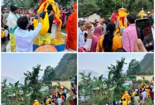 भक्ति और आस्था के जयघोष के बीच, भगवान श्री मद्महेश्वर की डोली ओंकारेश्वर मंदिर से हुई रवाना।