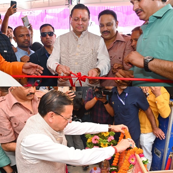 मुख्यमंत्री पुष्कर धामी ने, हरिद्वार में नव निर्मित आनंद धर्मशाला ट्रस्ट का किया लोकार्पण।