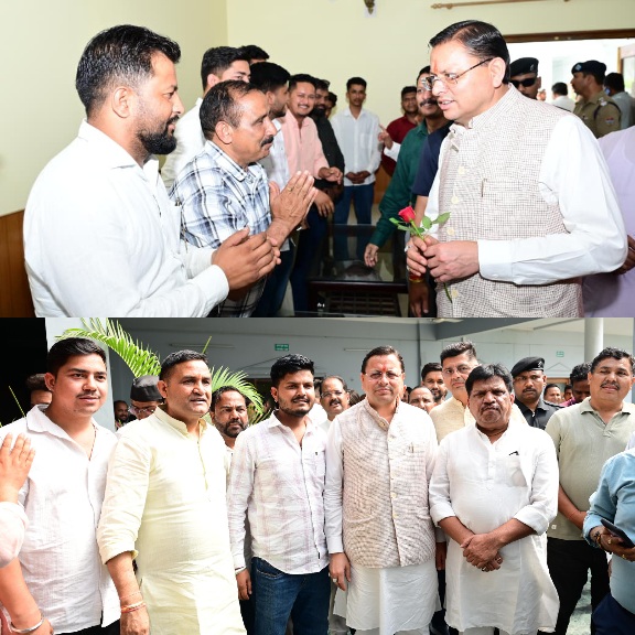मुख्यमंत्री ने हल्द्वानी सर्किट हाउस में, आम जनता एवं स्थानीय जनप्रतिनिधियों से भेंट कर सुनीं समस्याएं।