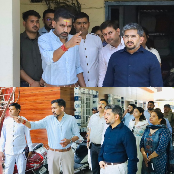 डीएम ने रिकॉर्ड रूम एवं आपदा परिचालन केन्द्र का किया निरीक्षण, अधिकारियों कार्मिकों को दिए आवश्यक दिशा-निर्देश। 