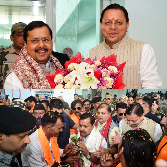 सीएम, प्रदेश अध्यक्ष के नेतृत्व में, भाजपा परिवार ने किया अपने राष्ट्रीय अध्यक्ष का भव्य अभिनंदन।