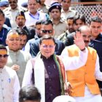 मुख्यमंत्री धामी ने श्री पीठम स्थापना महोत्सव में, प्रतिभाग कर 1100 कन्याओं का पूजन व माँ राजेश्वरी का किया अभिषेक।
