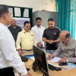 स्वास्थ्य मंत्री सुबोध उनियाल ने किया, गरमपानी सामुदायिक स्वास्थ्य केंद्र का औचक निरीक्षण।