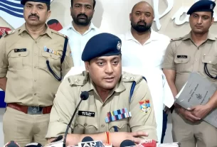ऑपरेशन प्रहार: राजपुर हत्याकांड का खुलासा, शार्प शूटर गिरफ्तार, संपत्ति विवाद में सौतेले भाई ने ही करवाई थी हत्या।