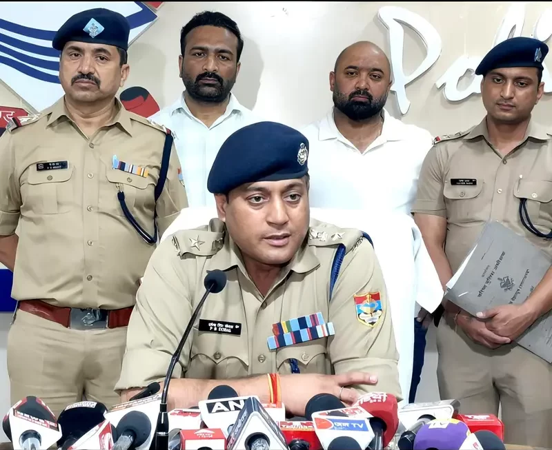 ऑपरेशन प्रहार: राजपुर हत्याकांड का खुलासा, शार्प शूटर गिरफ्तार, संपत्ति विवाद में सौतेले भाई ने ही करवाई थी हत्या।