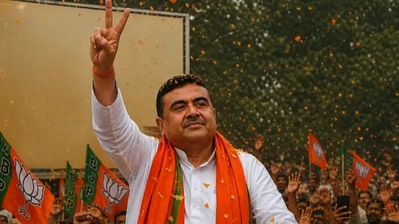 बंगाल के नए मुख्यमंत्री होंगे शुभेंदु अधिकारी, कल लेंगे मुख्यमंत्री पद की शपथ।