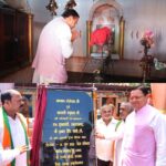 मुख्यमंत्री पुष्कर सिंह धामी ने, भगवान भोलेनाथ एवं महाबली हनुमान जी की प्रतिमाओं का किया अनावरण।