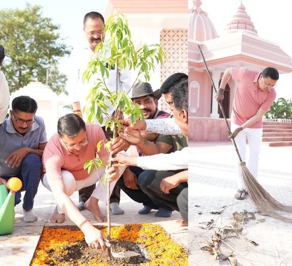 मुख्यमंत्री पुष्कर धामी ने “एक पेड़ मां के नाम” अभियान के तहत पौधरोपण एवं स्वच्छता का दिया संदेश।