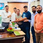 डिग्रीधारी लैब तकनीशियनों के प्रतिनिधिमंडल ने, स्वास्थ्य सचिव से की मुलाकात, मांगों पर हुई  सकारात्मक वार्ता।