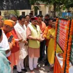 समाज कल्याण मंत्री खजानदास ने किया, 1.14 करोड़ से अधिक योजनाओ का भूमि पूजन।