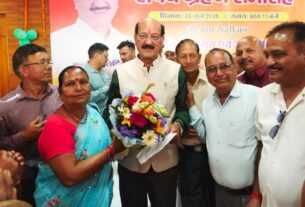नरेंद्रनगर के समग्र विकास में, महत्वपूर्ण भूमिका निभाएगा नवनिर्वाचित बोर्ड, कैबिनेट मंत्री सुबोध उनियाल।