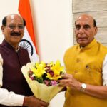 केंद्रीय रक्षा मंत्री राजनाथ सिंह से मिले, कैबिनेट मंत्री सुबोध उनियाल, प्रदेश के विकास से जुड़े विषयों पर हुई बातचीत।